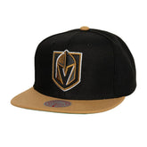 Vegas Golden Knights Mitchell & Ness Core Team Ground 2.0 Snapback Hat - Black - NHL 200398874