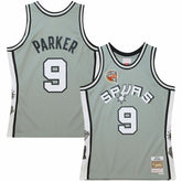 Tony Parker San Antonio Spurs Unisex Hall of Fame Class of 2023 Throwback Swingman Jersey Gray | Mitchell & Ness US