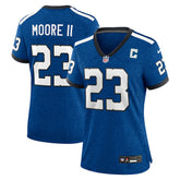 Nike Kenny Moore II Indianapolis Colts Women's Indiana Nights Alternate Game Jersey Royal