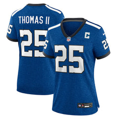 Nike Rodney Thomas II Indianapolis Colts Women's Indiana Nights Alternate Game Jersey Royal