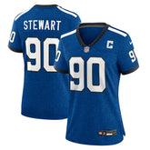 Nike Grover Stewart Indianapolis Colts Women's Indiana Nights Alternate Game Jersey Royal