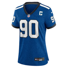 Nike Grover Stewart Indianapolis Colts Women's Indiana Nights Alternate Game Jersey Royal