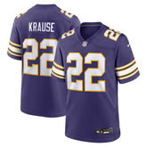 Nike Paul Krause Minnesota Vikings Retired Player Alternate Game Jersey Purple