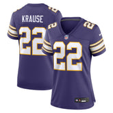 Nike Paul Krause Minnesota Vikings Women's Classic Retired Player Jersey Purple