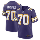 Nike Jim Marshall Minnesota Vikings Retired Player Alternate Game Jersey Purple