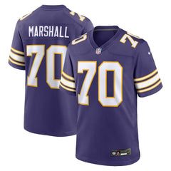 Nike Jim Marshall Minnesota Vikings Retired Player Alternate Game Jersey Purple