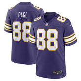 Nike Alan Page Minnesota Vikings Retired Player Alternate Game Jersey Purple