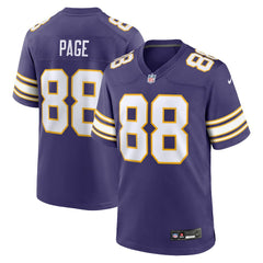 Nike Alan Page Minnesota Vikings Retired Player Alternate Game Jersey Purple