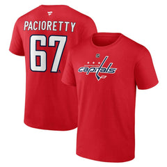 Max Pacioretty Washington Capitals Fanatics Authentic Stack Name & Number T-Shirt - Red - NHL 200402711