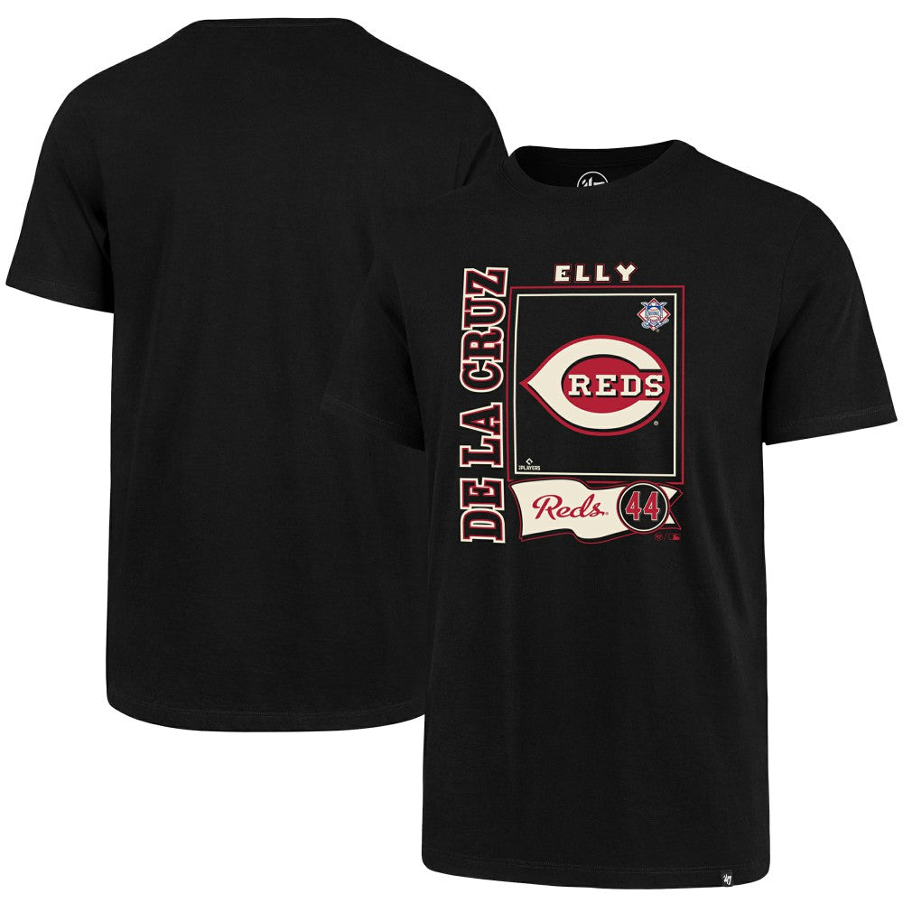 Elly De La Cruz Cincinnati Reds '47 Graphic T-Shirt - Black - 47 brand on Sale