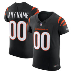 Nike Cincinnati Bengals Team Vapor F.U.S.E. Elite Custom Jersey Black