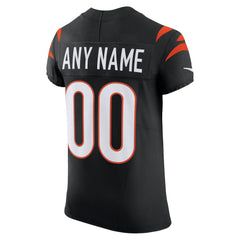 Nike Cincinnati Bengals Team Vapor F.U.S.E. Elite Custom Jersey Black