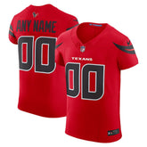 Nike Houston Texans Alternate Vapor F.U.S.E. Elite Custom Jersey Red