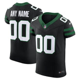 Nike New York Jets Alternate Vapor F.U.S.E. Elite Custom Jersey Legacy Black