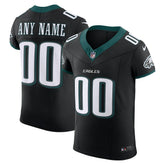 Nike Philadelphia Eagles Alternate Vapor F.U.S.E. Elite Custom Jersey Black