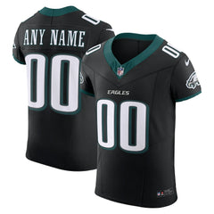 Nike Philadelphia Eagles Alternate Vapor F.U.S.E. Elite Custom Jersey Black