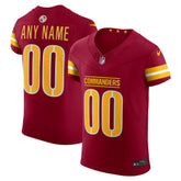 Nike Washington Commanders Team Vapor F.U.S.E. Elite Custom Jersey Burgundy