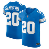 Nike Barry Sanders Detroit Lions Vapor F.U.S.E. Elite Jersey Blue