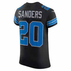 Nike Barry Sanders Detroit Lions Alternate Vapor F.U.S.E. Elite Jersey Black