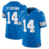 Nike Amon-Ra St. Brown Detroit Lions Vapor F.U.S.E. Limited Jersey Blue