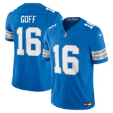 Nike Jared Goff Detroit Lions Vapor F.U.S.E. Limited Jersey Blue
