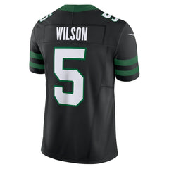 Nike Garrett Wilson New York Jets Alternate Vapor F.U.S.E. Limited Jersey Legacy Black