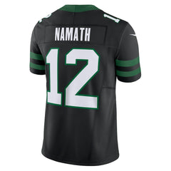 Nike Joe Namath New York Jets Alternate Vapor F.U.S.E. Limited Jersey Legacy Black