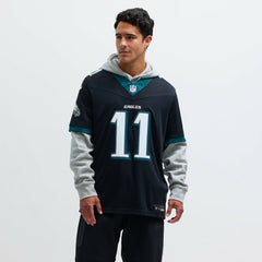 Nike A.J. Brown Philadelphia Eagles Alternate Vapor F.U.S.E. Limited Jersey Black