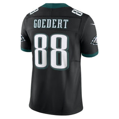 Nike Dallas Goedert Philadelphia Eagles Alternate Vapor F.U.S.E. Limited Jersey Black