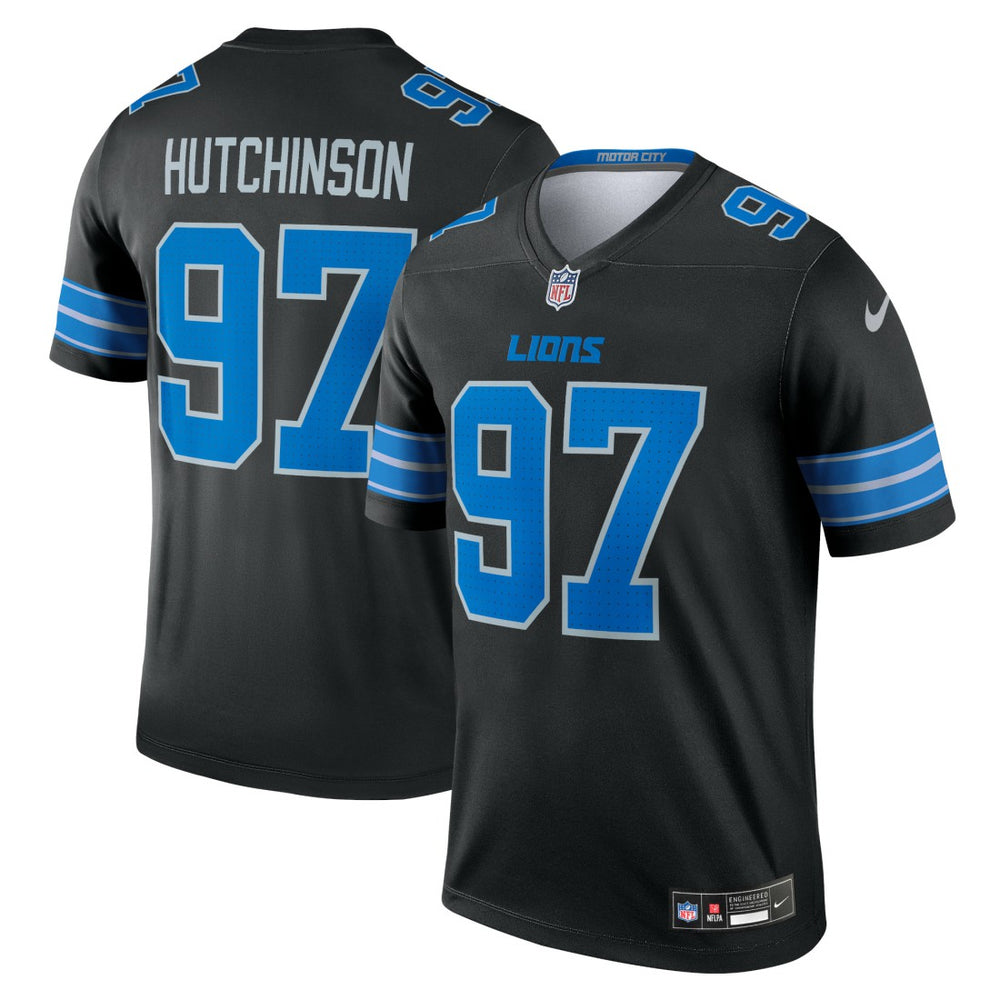 Nike Aidan Hutchinson Detroit Lions Legend Player Performance Top Black