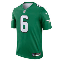 Nike DeVonta Smith Philadelphia Eagles Legend Player Performance Top Kelly Green