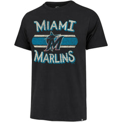 Miami Marlins '47 Renew Franklin T-Shirt - Black - 47 brand on Sale