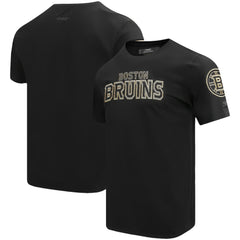 Boston Bruins Pro Standard Wordmark T-Shirt - Black - NHL 200410576