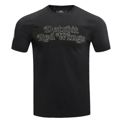 Detroit Red Wings Pro Standard Wordmark T-Shirt - Black - NHL 200410583