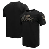 St. Louis Blues Pro Standard Wordmark T-Shirt - Black - NHL 200410585
