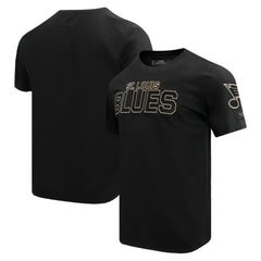 St. Louis Blues Pro Standard Wordmark T-Shirt - Black - NHL 200410585