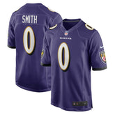 Nike Roquan Smith Baltimore Ravens Team Game Jersey Purple
