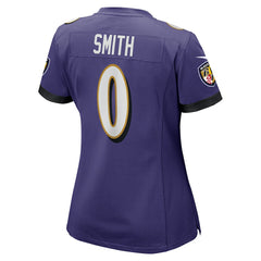 Nike Roquan Smith Baltimore Ravens Women's Team Game Jersey Purple