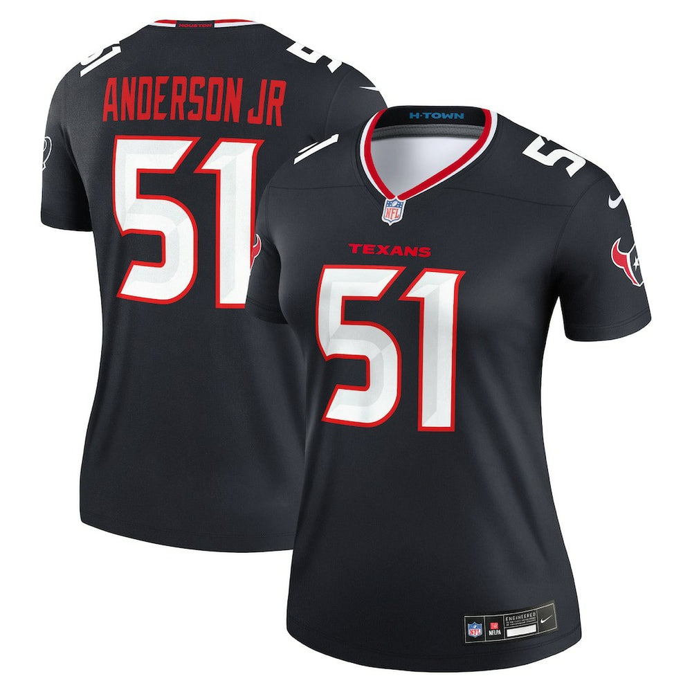 Nike Will Anderson Jr. Houston Texans Women's Legend Player Performance Top Navy