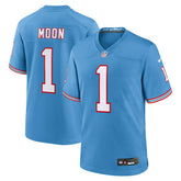 Nike Warren Moon Tennessee Titans Retired Player Alternate Game Jersey Light Blue