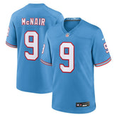 Nike Steve McNair Tennessee Titans Retired Player Alternate Game Jersey Light Blue