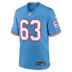Nike Mike Munchak Tennessee Titans Retired Player Alternate Game Jersey Light Blue