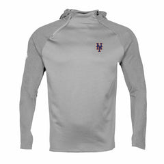 New York Mets Levelwear Ascent Insignia 2.0 Pullover Hoodie - Gray - MLB on Sale