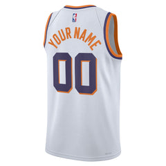 Phoenix Suns Unisex Swingman Custom Jersey White Association Edition | Nike for sale