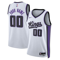 Sacramento Kings Unisex Swingman Custom Jersey Association Edition White | Nike outlet