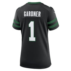 Nike Ahmad Sauce Gardner New York Jets Women's Alternate Game Jersey Legacy Black