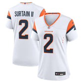 Nike Patrick Surtain II Denver Broncos Women's Mile High Collection Game Jersey White