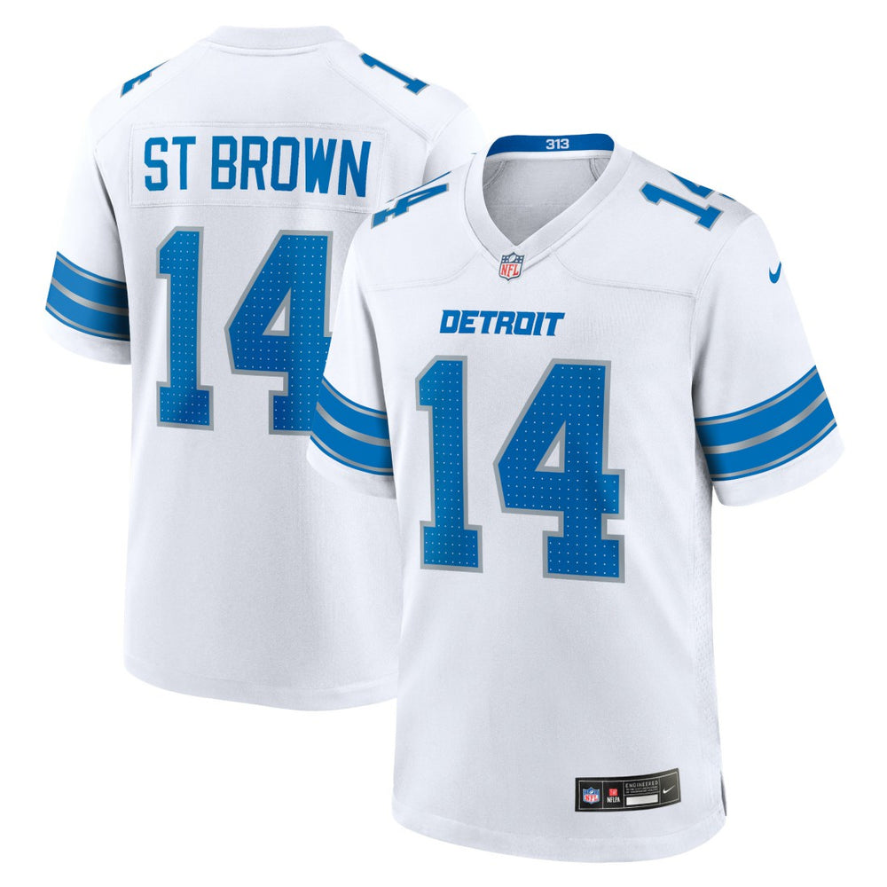 Nike Amon-Ra St. Brown Detroit Lions Game Jersey White