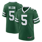 Nike Garrett Wilson New York Jets Game Jersey Legacy Green