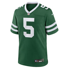 Nike Garrett Wilson New York Jets Game Jersey Legacy Green